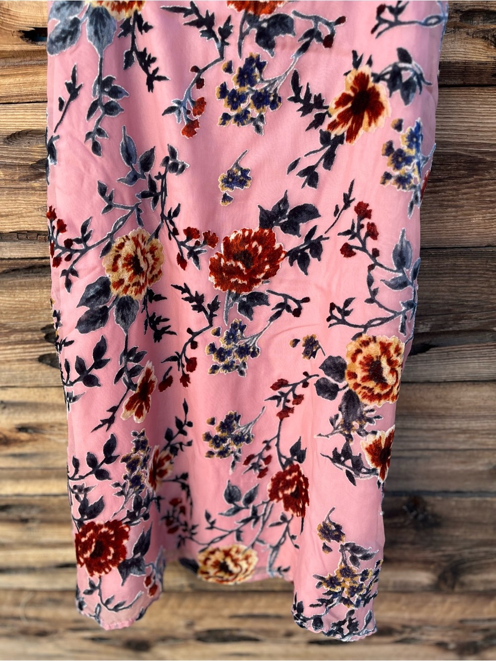 AS U WISH | Pink Floral Slip Mini Dress M - Picture 3 of 7